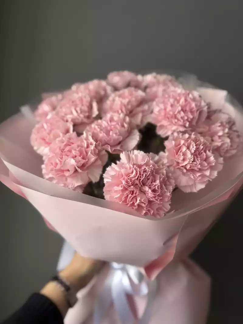 Букет из 15 диантусов